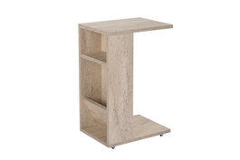 Hanah Home Mesa Auxiliar de Mármol, 30x40x63 cm, Elegante y Sofisticada para el Hogar